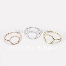 10 PCSlot-R116 Hexagon Outline Ring