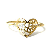 10 PCSlot-R122 love shape rings,heart ring