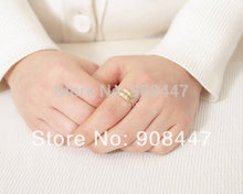 10 PCSlot-R124 Gold Silver Pink-gold Razor Blade Ring