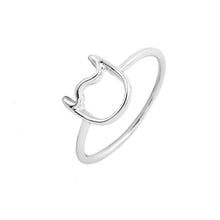 10 PCSlot-R126 Midi Finger Ring Mid Ring Cat Punk Top Of Finger Ring