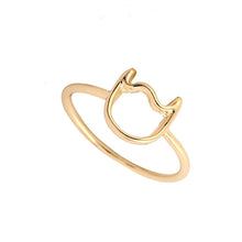 10 PCSlot-R126 Midi Finger Ring Mid Ring Cat Punk Top Of Finger Ring