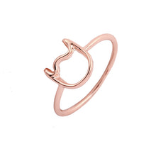 10 PCSlot-R126 Midi Finger Ring Mid Ring Cat Punk Top Of Finger Ring