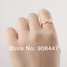 10 PCSlot-R201 , butterfly ring ,gold silver plated rings
