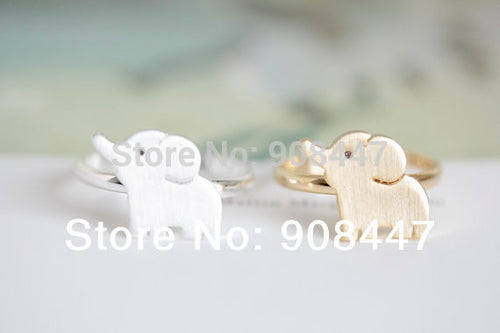 10 PCSlot-R202 cute elephant rings,animal rings,cool rings,couple rings