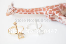 10 PCSlot-R203 Europe and the United States Jewelry Deer Ring Giraffe Ring Accessories .