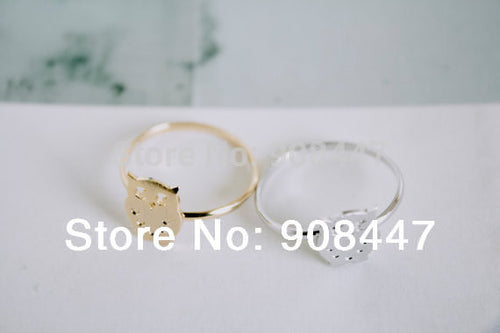 10 PCSlot-R210 owl rings,animal rings,cute rings,rings