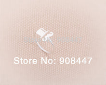 10 PCSlot-R211 Top Hat With Mustache Ring - unique rings,adjustable rings,cute ring