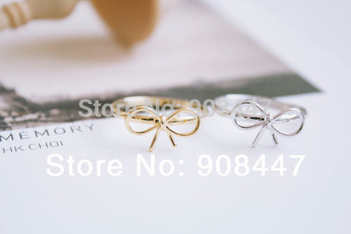 10 PCSlot-R212 knuckle ring knot ring ,bow rings ,sister rings