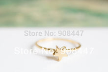 10 PCSlot-R223 star mid knuckle rings star rings knuckle ring gold knuckle ring