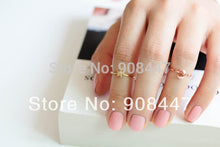 10 PCSlot-R223 star mid knuckle rings star rings knuckle ring gold knuckle ring