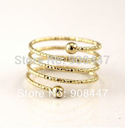 10 PCSlot-R246 Decorative Swirl Ring,wire ring,brass ring