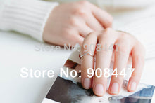 10 PCSlot Rings Chevron Knuckle Rings Anniversary Pink Pings