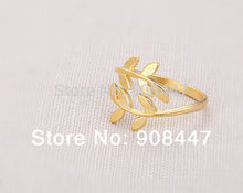 10 PCSlot Laurel leaf rings,accessories branches leaves ring brief finger ring jewelry