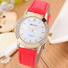 10 Pack Geneva Watch Montre Women Rhinstone Inlaid Analog Quartz Dress Wrist Watch Relojes mujer Feida