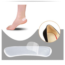 10 Pairs Gel Heel Cushion Protector Foot Feet Care Shoe Insert Pad Insole Silicone Invisible After Gentie