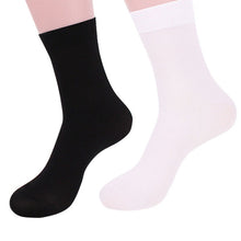 10 Pairs New Bamboo Fiber Men Boy Middle Socks Breathable Socks Free Size Y8