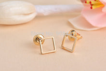 10 Pairs-S064 jewelry Square earrings,earstuds -