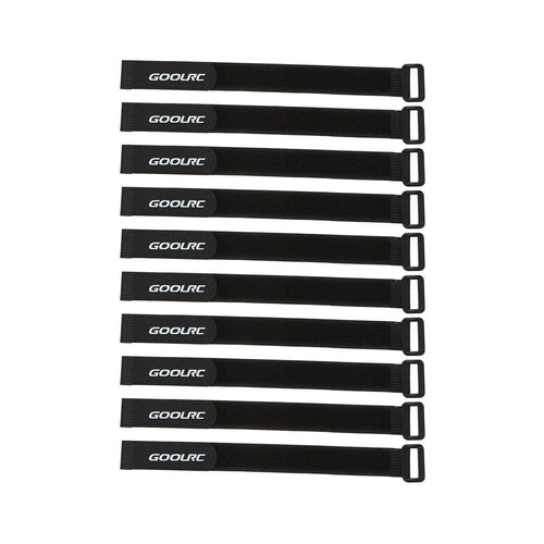 10pcs GoolRC 285mm Nylon Strong RC Battery Antiskid Straps Bands for Remote Control Quadcopter Drone Car Model