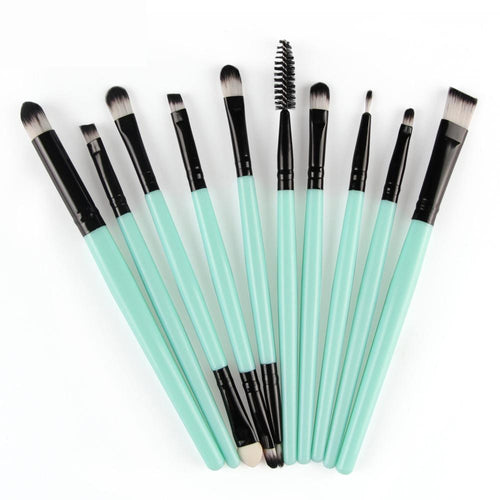 10 pcs Makeup Brushes Toiletry Kit Pro Eyeshadow Cosmetic Face Brushes Powder Foundation Tool cosmetics Concealer Brush