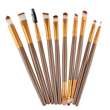 10 pcs Professional Maange makeup brushes rose gold Wood toothbrush Eyeshadow makeup brush cleaner Kit tools cosmetics