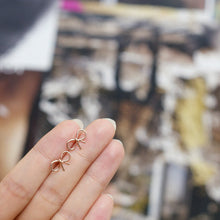 10 pcs Stud Earrings Jewelry Tiny Bow Stud Earrings Dainty Knot Ribbon Earrings S055