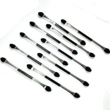 10 pcs professional Makeup Double-end Eye Shadow Eyeliner makeup brushes Sponge Applicator Tool Cosmetics
