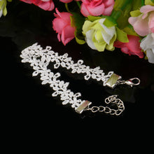 10 style Chic 13+5cm Lace Flower Butterfly Wave Tattoo Charm Bracelet Women's Love Christmas Gift Hight Quality Cuff Bangles