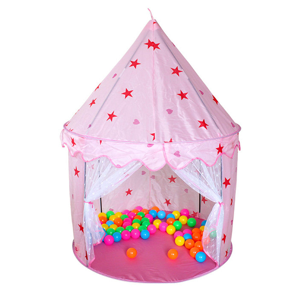 100*135cm Large Children Beach Tent Baby Toy Play House Kids Princess Castle Indoor Outdoor Playhouse Toys Tents Pink