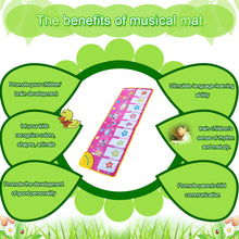 100 * 36 CM Baby Toys Music Play Mats Piano Music Carpet Blanket Educational Learning Mat Touch Kids Toys Best Gift