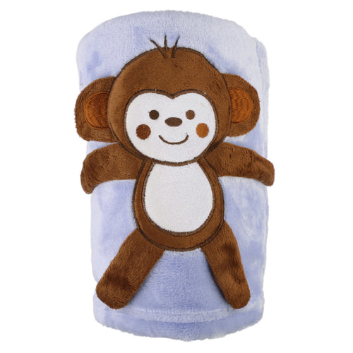 100* 78cm Farley Velvet Baby Blankets Bedding Infant Swaddle Towel St Cartoon Animal Blanket for borns Receiving Blankets