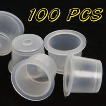 100pcs Large Size 18mm Plastic Tattoo Ink Cap Cups Supply