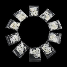 1000 False Nail Art Tips French Acrylic Artificial Full Stiletto fake False Nail Art Decorations