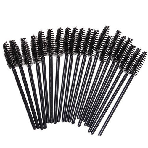 100PCS Disposable Eyelash Brush Mascara Ws Makeup Applicator Spoolers Eye Lash Makeup Tool