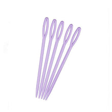 100Pcs Crochet Hook Child Plastic Kid Weave Education Sewing Knitting Cross Stitch Knit Needle47333