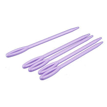 100Pcs Crochet Hook Child Plastic Kid Weave Education Sewing Knitting Cross Stitch Knit Needle47333