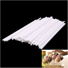 100Pcs15cm Pop Sticks Chocolate Cake Cookie Lollipop Lolly Candy Making Mould 55271
