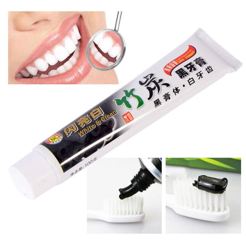 100g Bamboo Charcoal All-purpose Teeth Whitening The Black Toothpaste