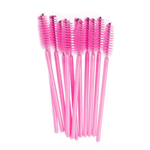 100pcs Make up Brushes One-f Disposable Eyelash Brush Mascara Applicator W Brush Eye Lashes Cosmetic Brushes Makeup Tool