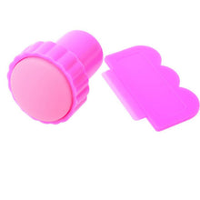 10pc Plastic Nail Art Soak Off Cap Clip UV Gel Polish Remover+Stamping Stamp Set+Stamp Stamping Plates Manicure Template