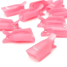 10PC Plastic Nail Art Soak Off Cap Clip UV Gel Polish Remover Wrap Beauty Cap Clips Tool Lowest price sold