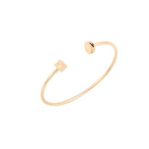 10PCS Nail Bangles Triangle Cone Bracelets Bangles Party Wedding Gift G072