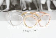 10PCS Open Round rings Unique Rings Couple rings Simple Shape Round Ring