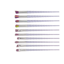 10PCS Eyebrow Eyeliner Blush Cosmetic makeup brushes professional Foundation Concealer make up brushes maquillage Tools