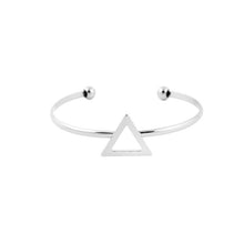 10PCS Accessories Jewelry Gemotric OpenTriangle Bracelets Bangles Mix color Party Gift G065