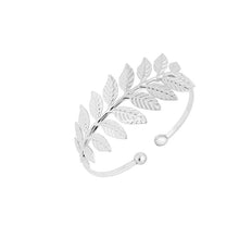 10PCS-G062 Vintage Open Leaf Bracelet Bangles Wedding Gift