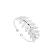 10PCS-G062 Vintage Open Leaf Bracelet Bangles Wedding Gift