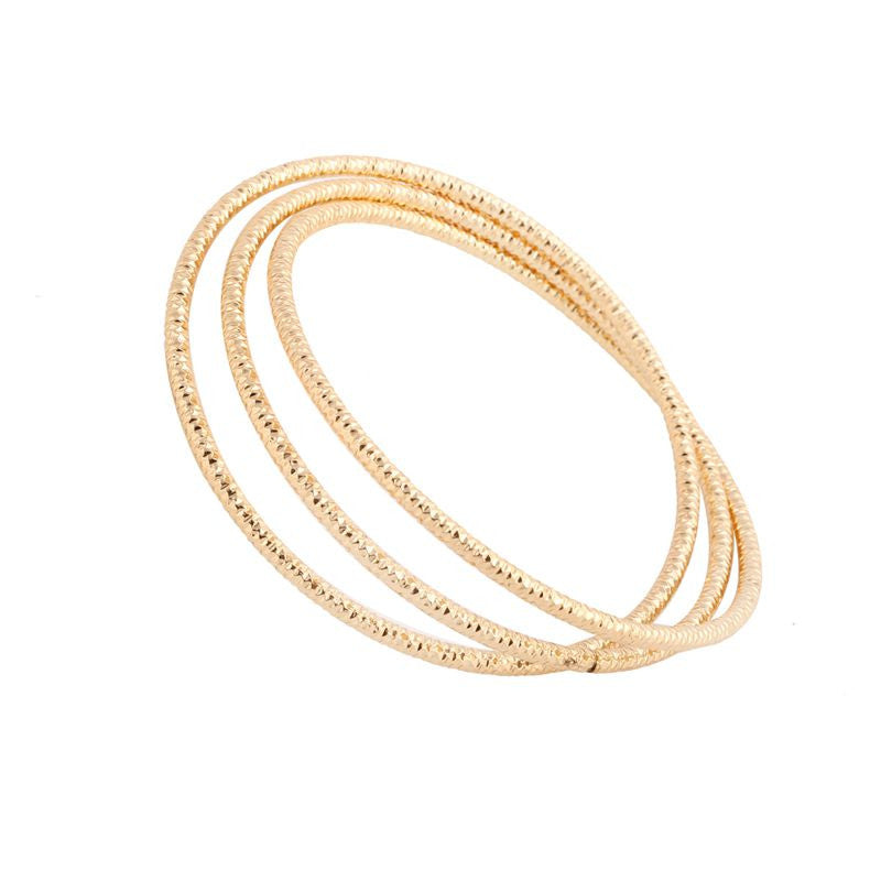 10PCS-G063 Multi Loops Round Cuff Bangles Wedding Jewelry