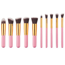 10PCS MAANGE makeup brushes maquiagem maquillage cosmetics make up brushes Professional hair eyebrow foundation brush pen