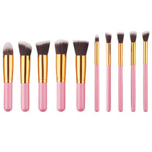 10PCS MAANGE makeup brushes maquiagem maquillage cosmetics make up brushes Professional hair eyebrow foundation brush pen