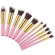 10PCS MAANGE makeup brushes maquiagem maquillage cosmetics make up brushes Professional hair eyebrow foundation brush pen